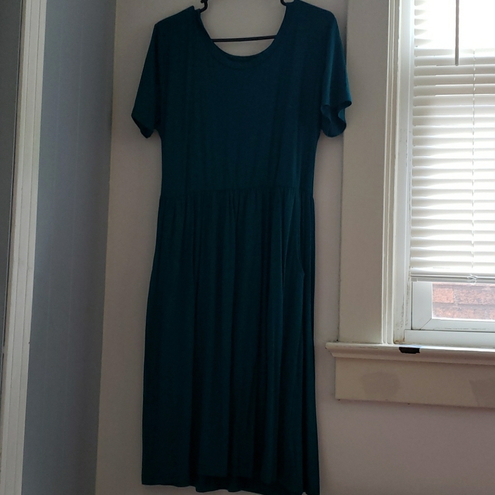 Teal Dress